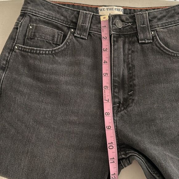 We the Free Ava High-Waist Bootcut Jeans in Class Act Black Size 26 - Picture 7 of 16